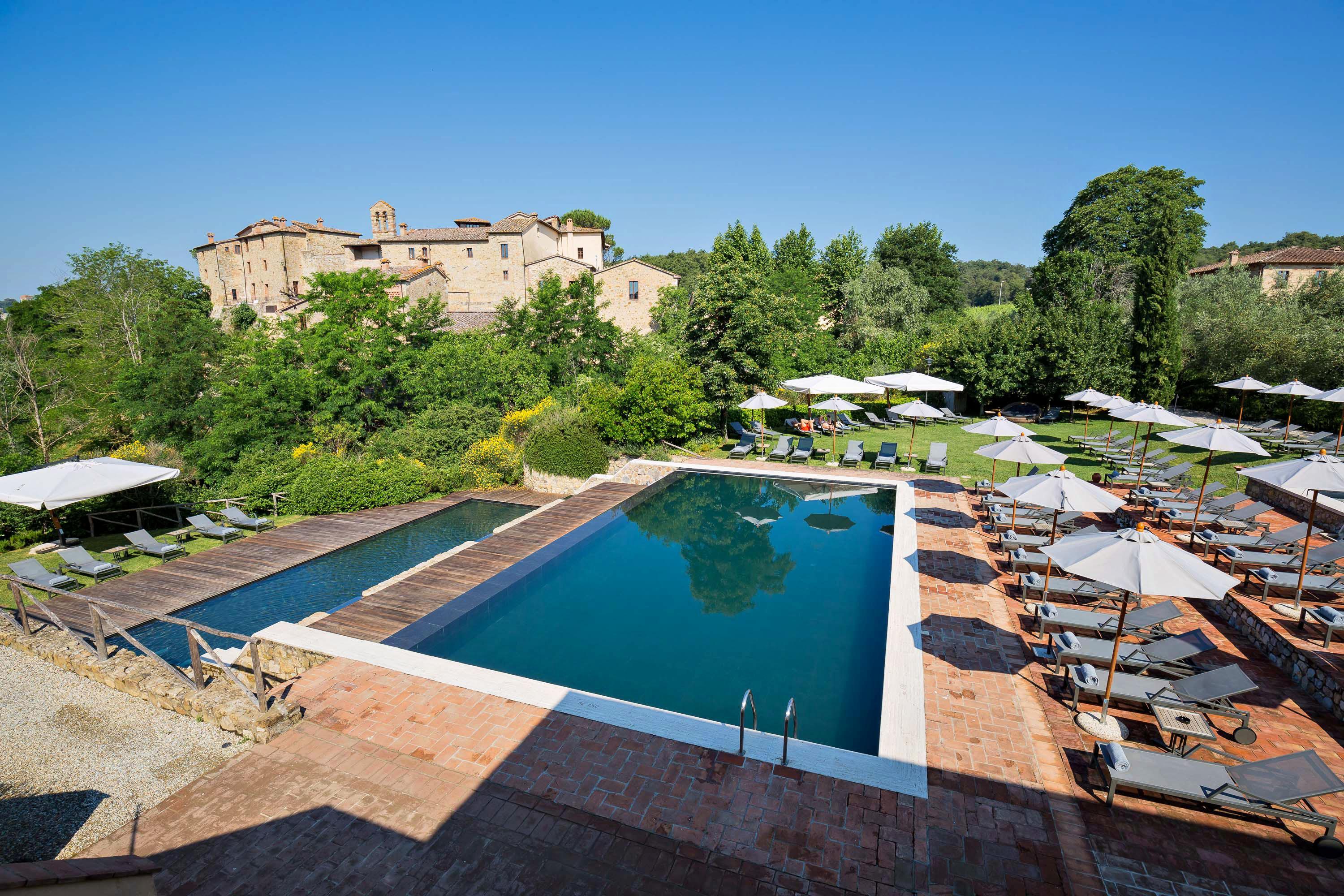 Castel Monastero - The Leading Hotels Of The World Castelnuovo Berardenga Dış mekan fotoğraf