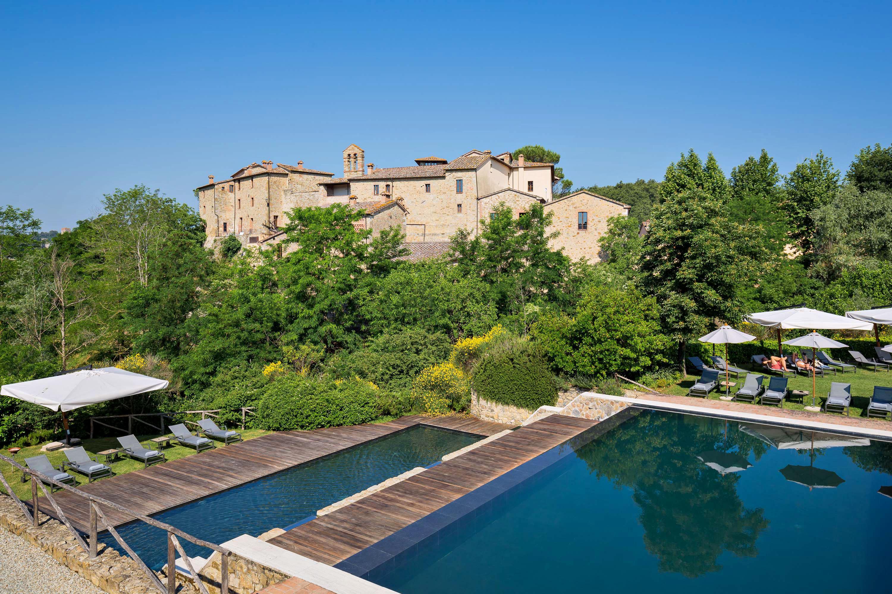 Castel Monastero - The Leading Hotels Of The World Castelnuovo Berardenga Dış mekan fotoğraf